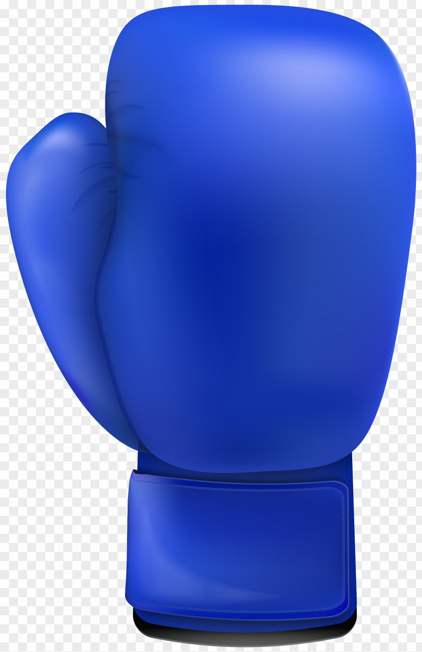 Blue Boxing Glove Clip Art PNG