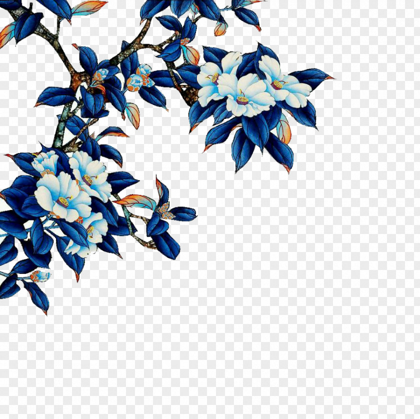 Blue Flowers PNG flowers clipart PNG