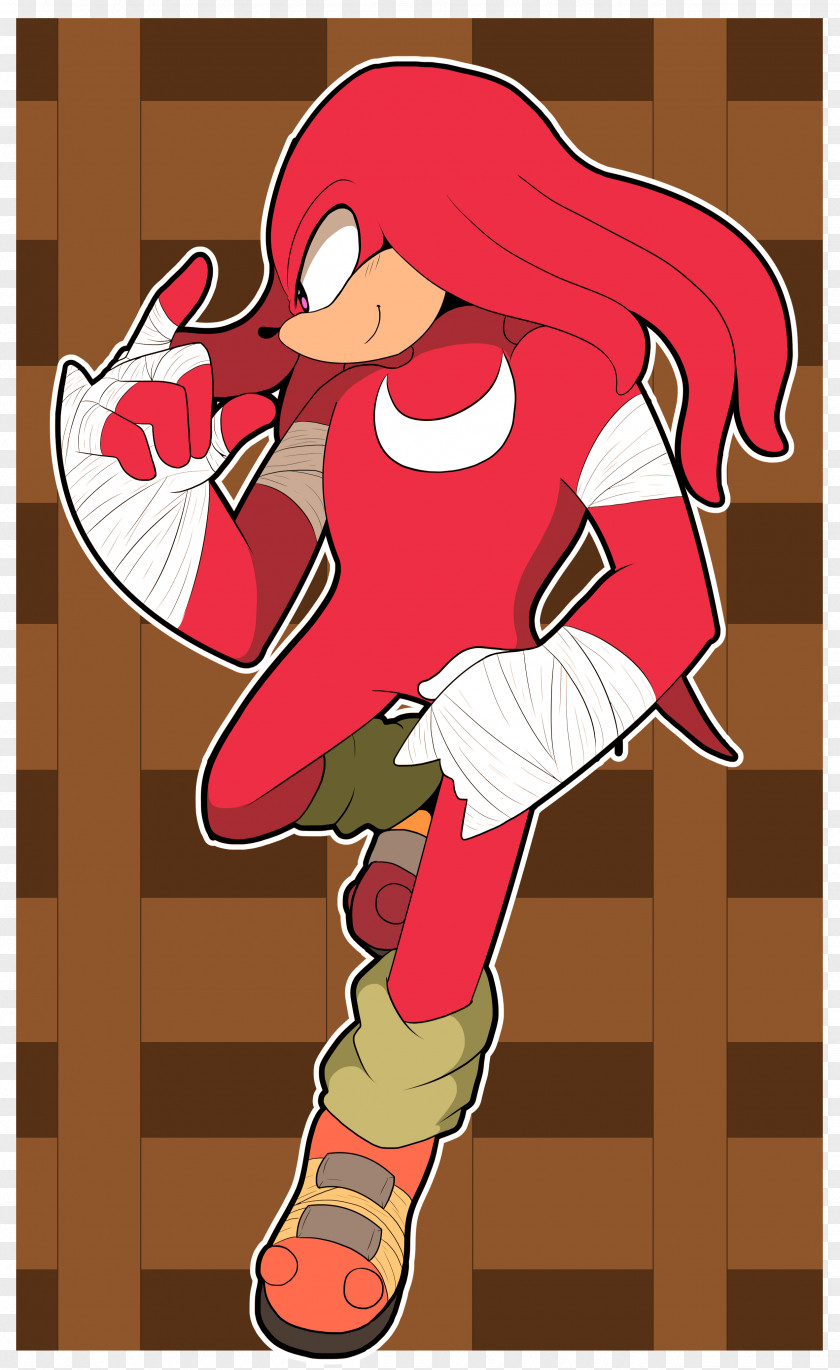 Knuckles The Echidna Clip Art PNG