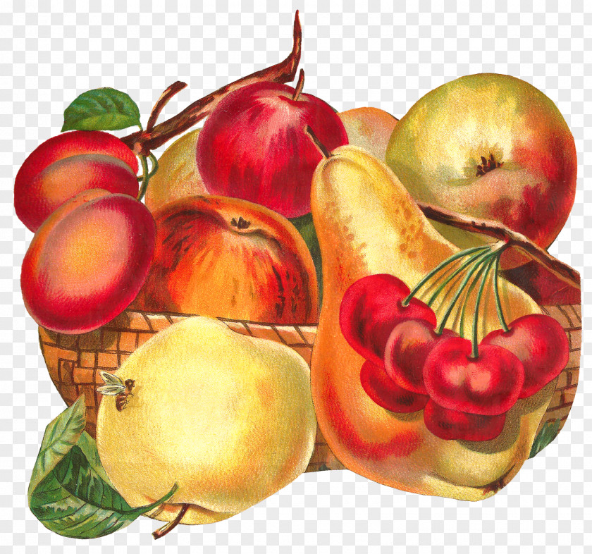 Pear Apple Food Gift Baskets Fruit PNG