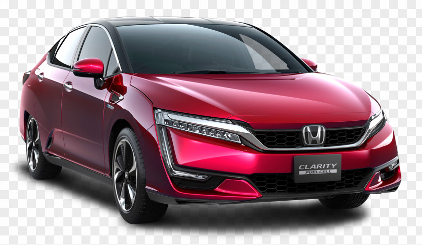 Red Honda Clarity Car FCX Civic Hybrid Electric Vehicle PNG