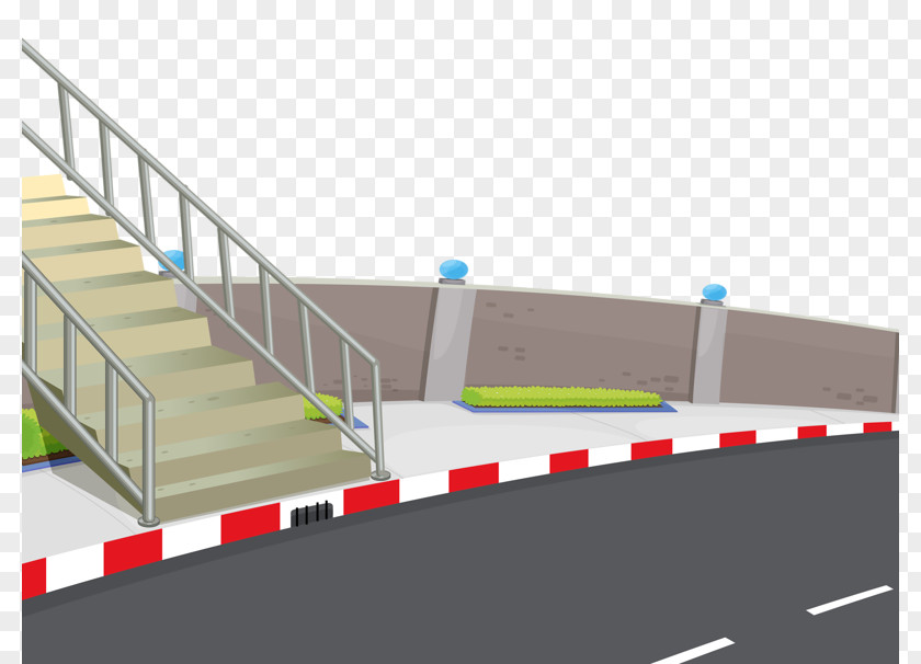 Roadside Stairs Royalty-free Clip Art PNG