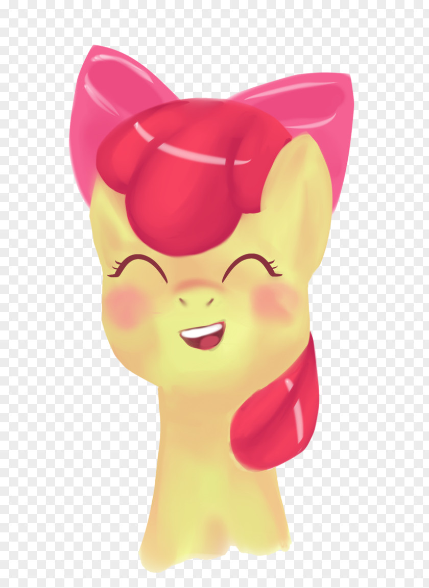 Apple Smile Figurine Animated Cartoon PNG