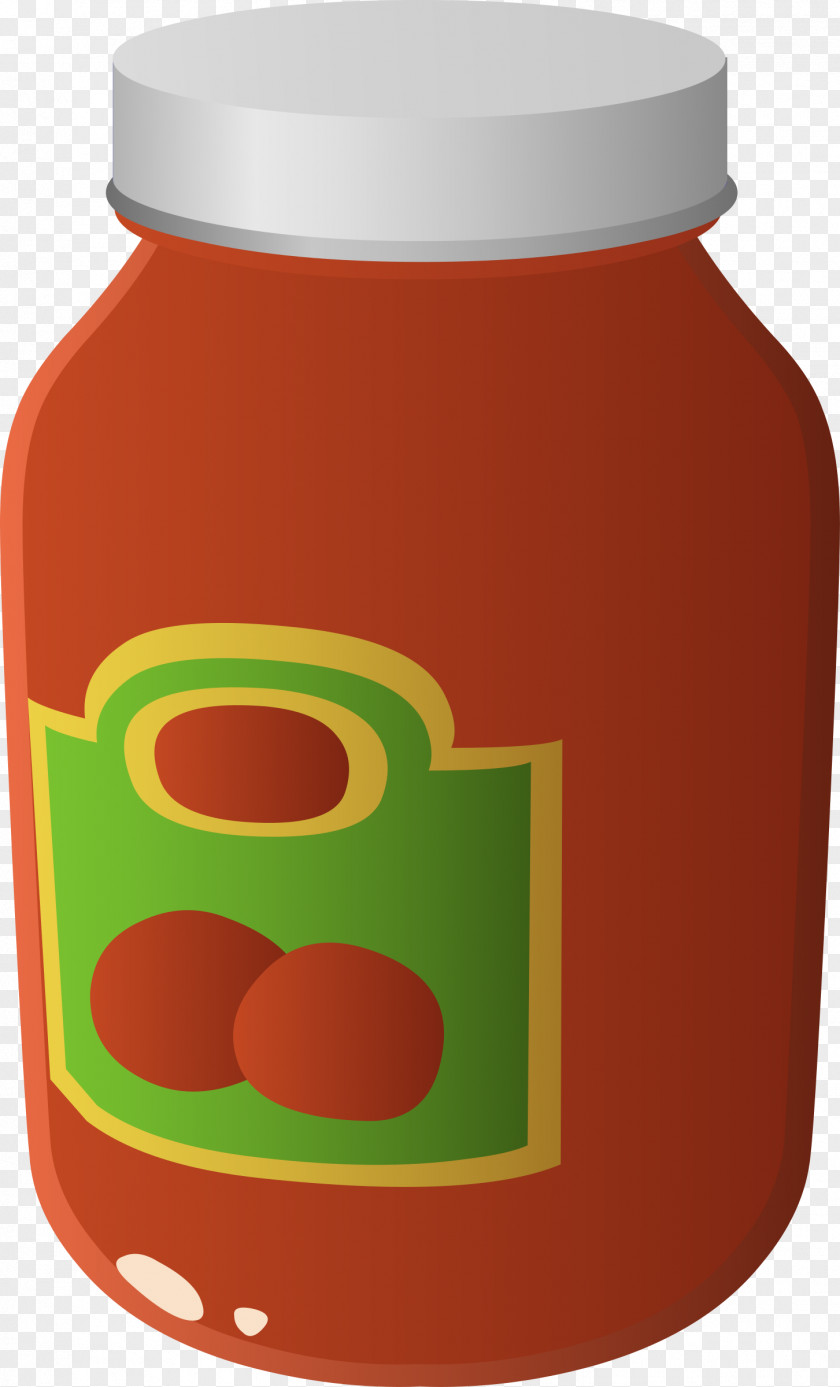 Bottle Marinara Sauce Ketchup Clip Art PNG