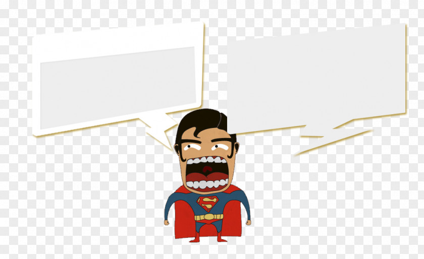 Cartoon Superman Brand Illustration PNG