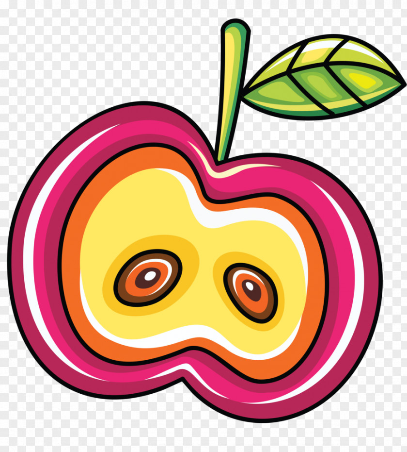 Packaged Apples Slices Clip Art Apple Illustration Image PNG