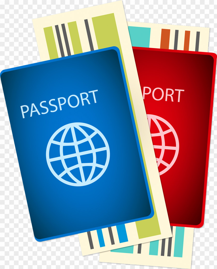 Passport Tickets Icon PNG