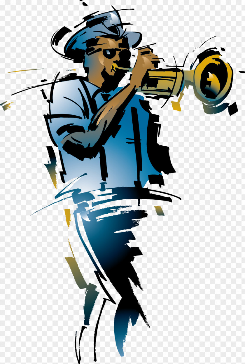Trumpet Man Fundal PNG