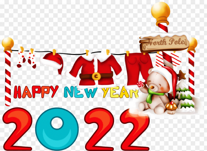 2022 Happy New Year PNG