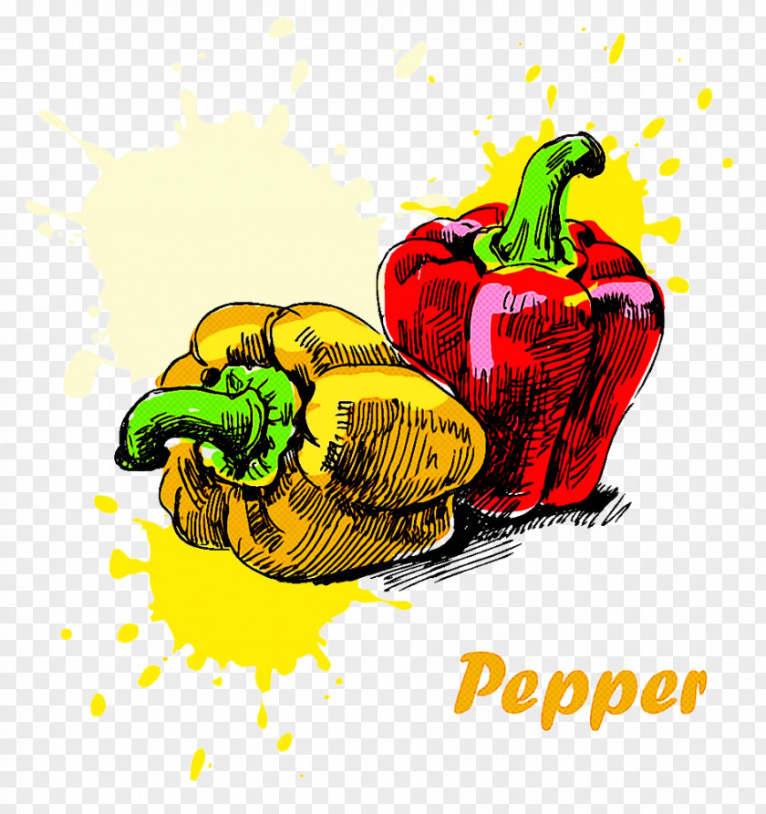 Bell Pepper Natural Foods Capsicum Vegetable Yellow PNG