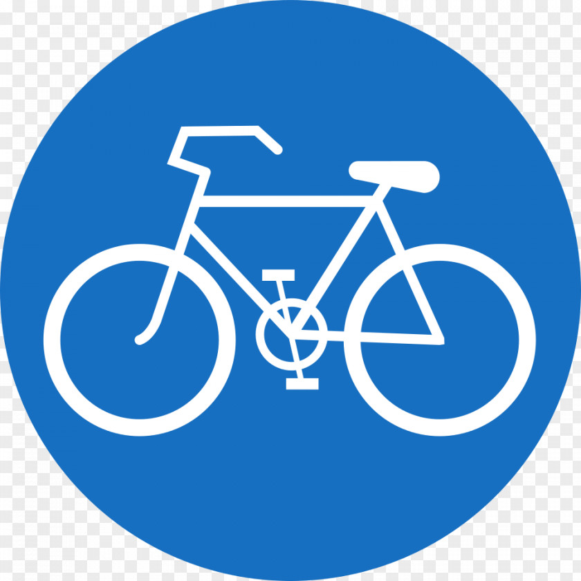 Bicycle Traffic Sign Cycling Segregated Cycle Facilities Royalty-free PNG