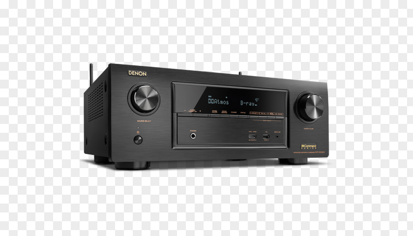 Denon AVR-X3400H 7.2 Channel AV Receiver AVR X3400H Home Theater Systems PNG
