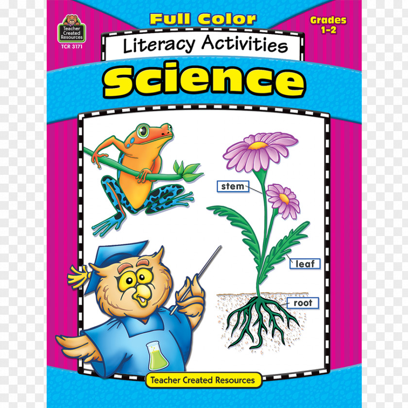 Full-Color Science Literacy Activities Scientific Fiction PNG