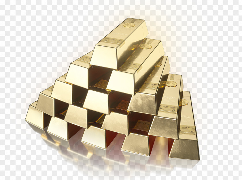 Gold Bar Carat Leaf Goldschläger PNG