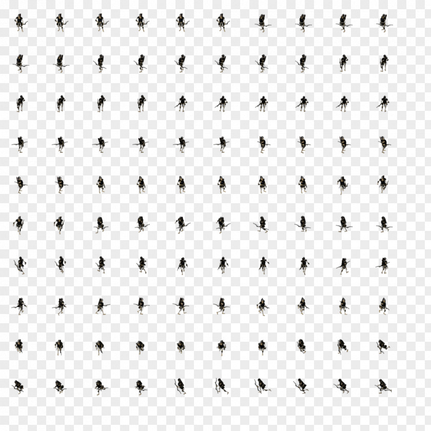 Line Point Angle Pattern Font PNG