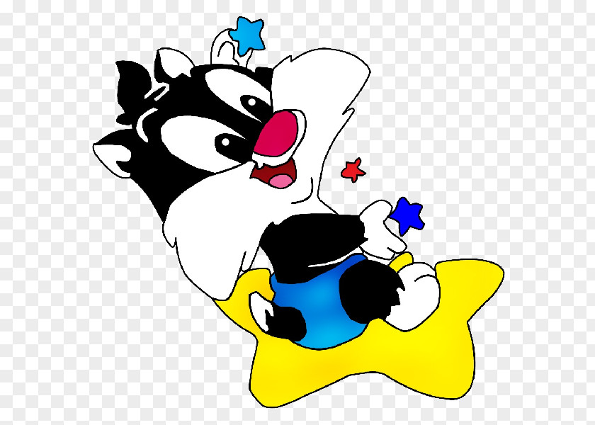 Looney Tunes Baby Sylvester Jr. Tweety Tasmanian Devil Daffy Duck PNG