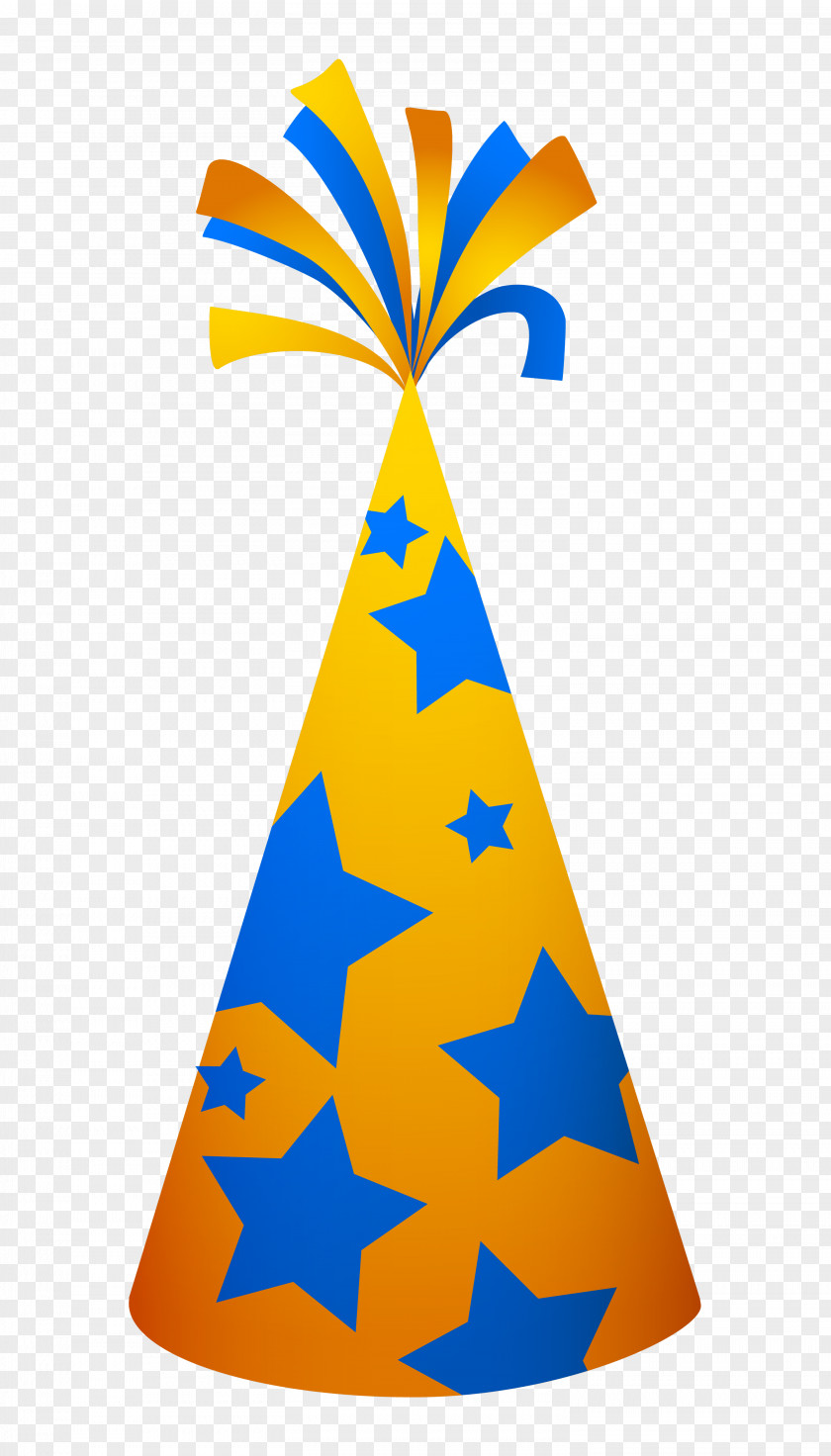 Party Hat Birthday Cake Greeting Card PNG
