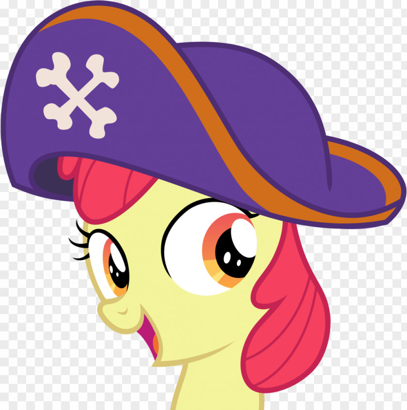 Pirate Hat Apple Bloom Pony Sombrero The Ticket Master PNG