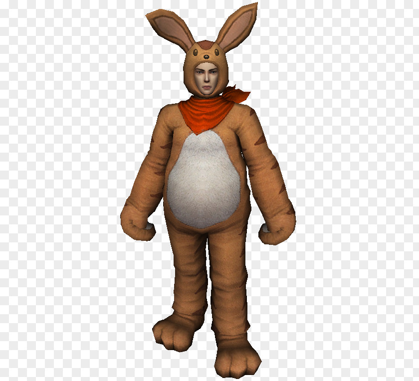 Rabbit Easter Bunny Ninja Leporids Brown PNG