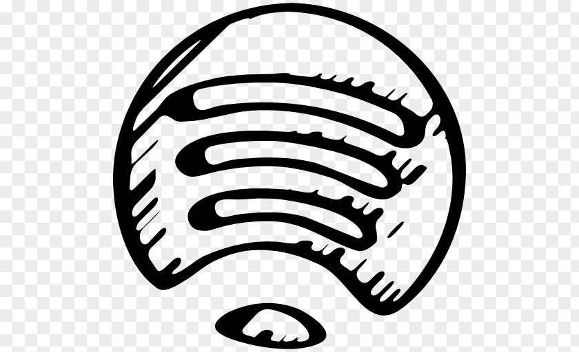 Spotify Logo Sketch PNG
