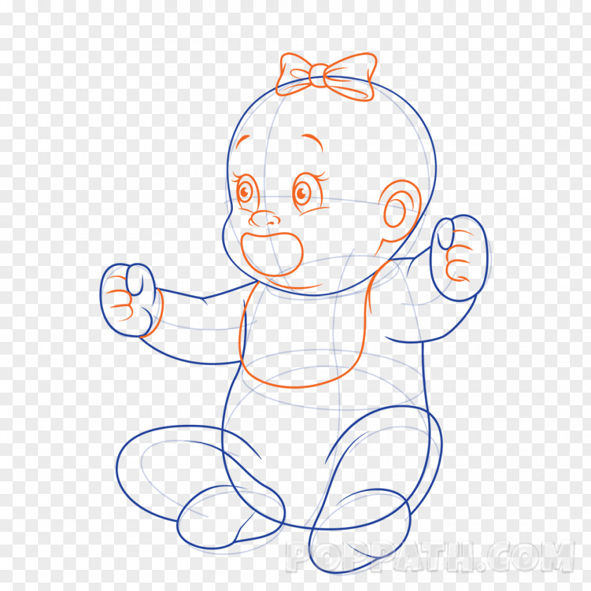 Child Drawing Infant Pacifier PNG