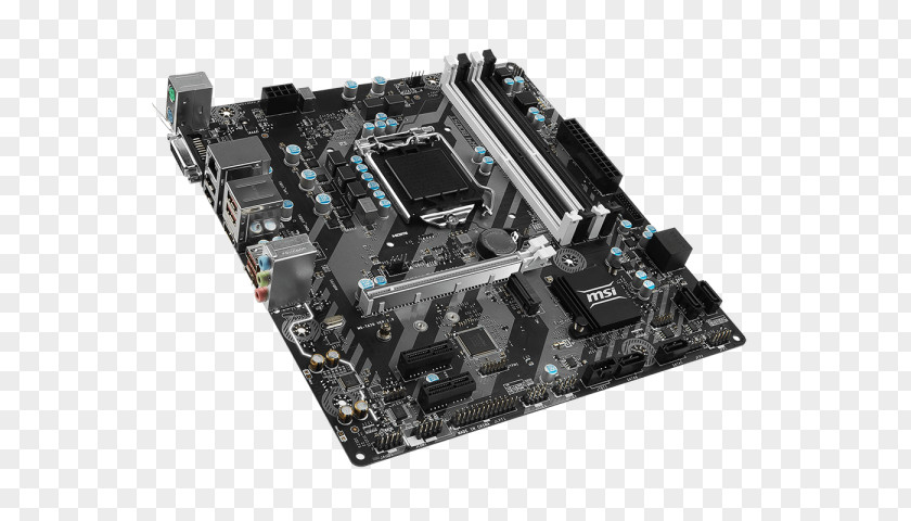 CPU Socket Intel MSI B250M BAZOOKA LGA 1151 Motherboard MicroATX PNG