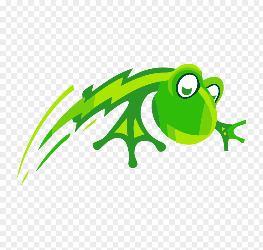Frog Logo Tree PNG