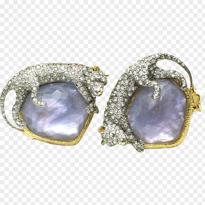 Sapphire Amethyst Earring Body Jewellery PNG