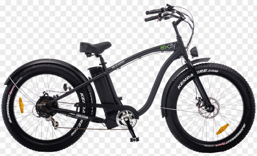 Bicycle Electric Electricity Cruiser Mountain Bike PNG