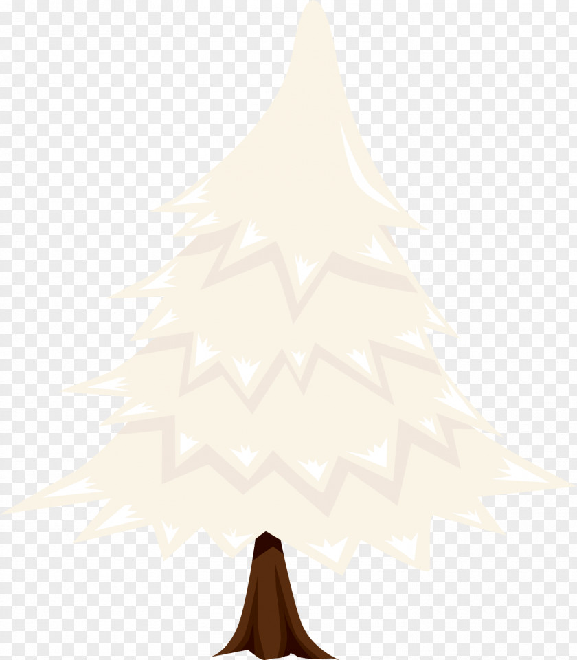Hand-painted Yellow Rice Tree Fir Christmas Ornament PNG
