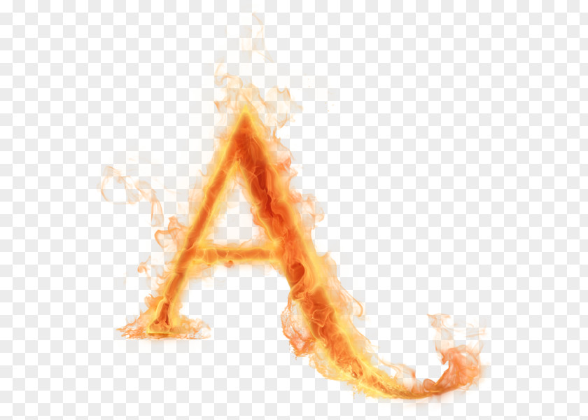 Letter Alphabet Combustion PNG