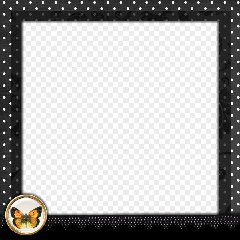 Polka Dot Border Borders And Frames Picture Frame Clip Art PNG