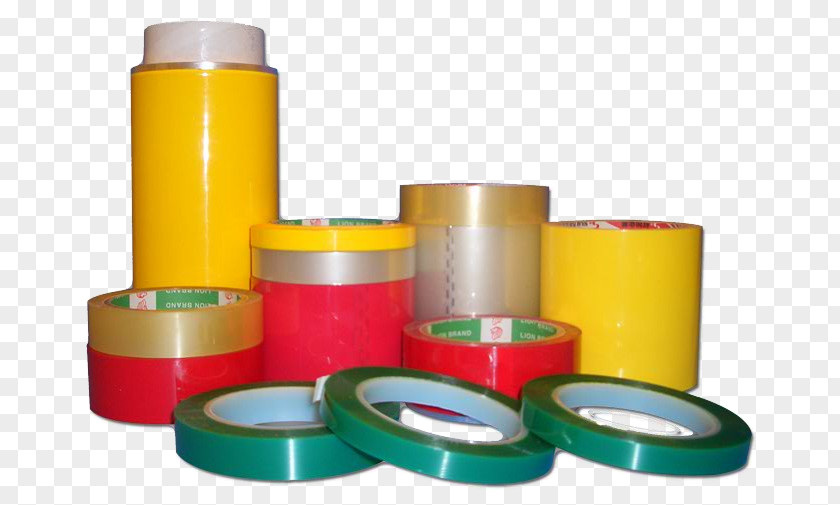 Polyester Plastic Adhesive Tape Paper PNG