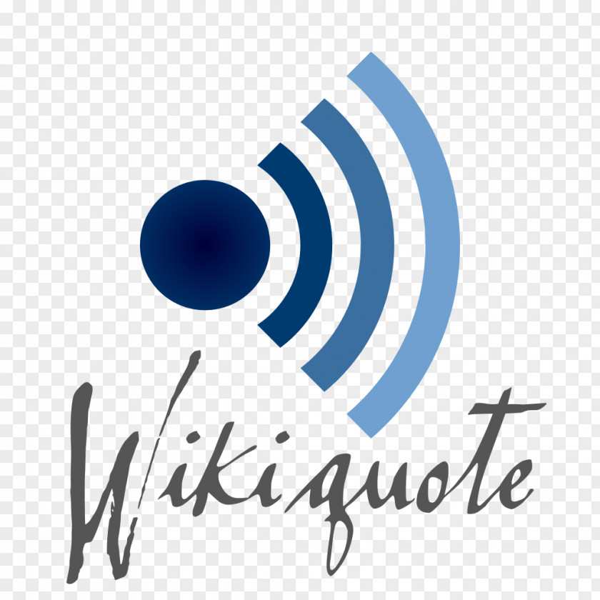 Quotation Wikiquote Wikimedia Foundation Commons PNG