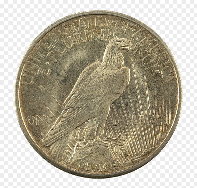 Coin Quarter Dollar Peace Morgan United States PNG