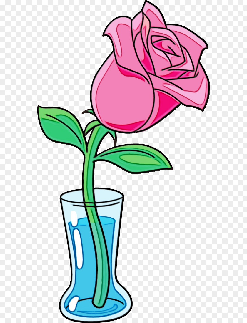 Flower Pink Cut Flowers Plant Stem PNG