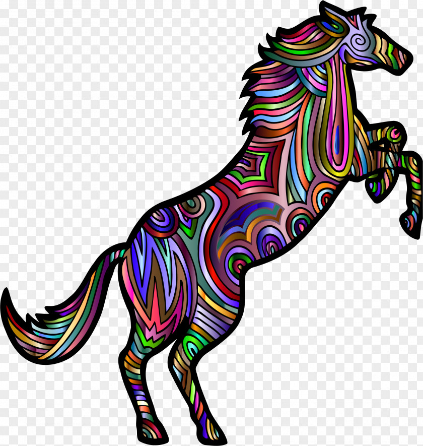 Horse Line Art Clip PNG