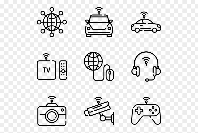Internet Of Things Drawing Icon Design Clip Art PNG