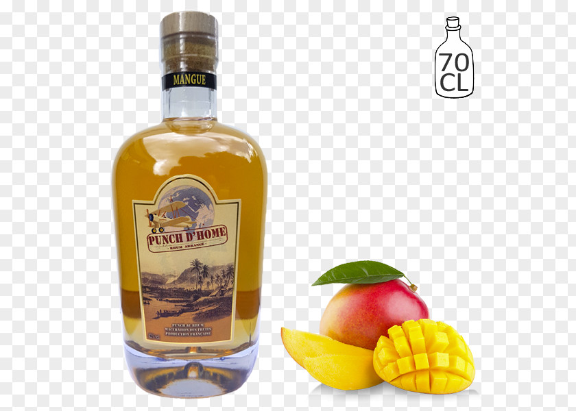 Juice Rum Mango Fruit Punch PNG