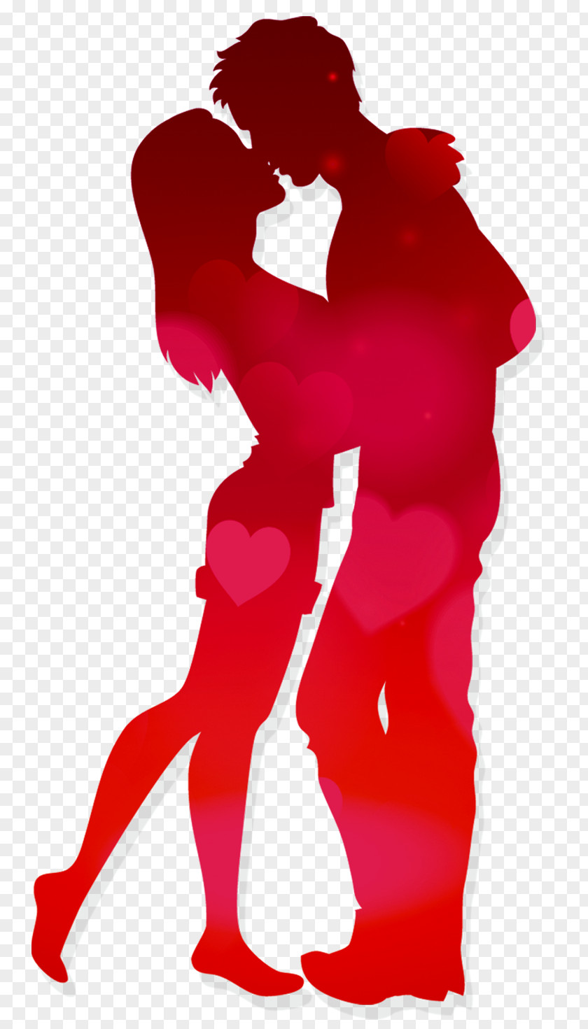 Kissing Couple Kegel Exercise Woman PNG