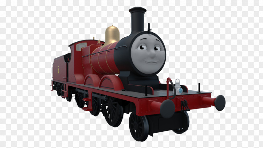 Train James The Red Engine Thomas Steam Locomotive PNG