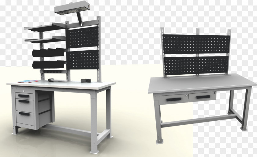Bancada Desk Table Workbench Industry Drawer PNG
