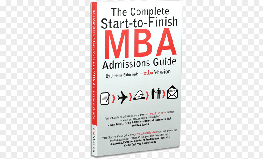 Book Complete Start-to-Finish MBA Admissions Guide Master Of Business Administration Post-it Note Television Film PNG