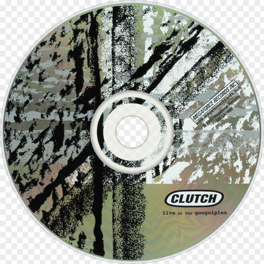 Clutch Disc Compact Live At The Googolplex Album Megaforce Records PNG
