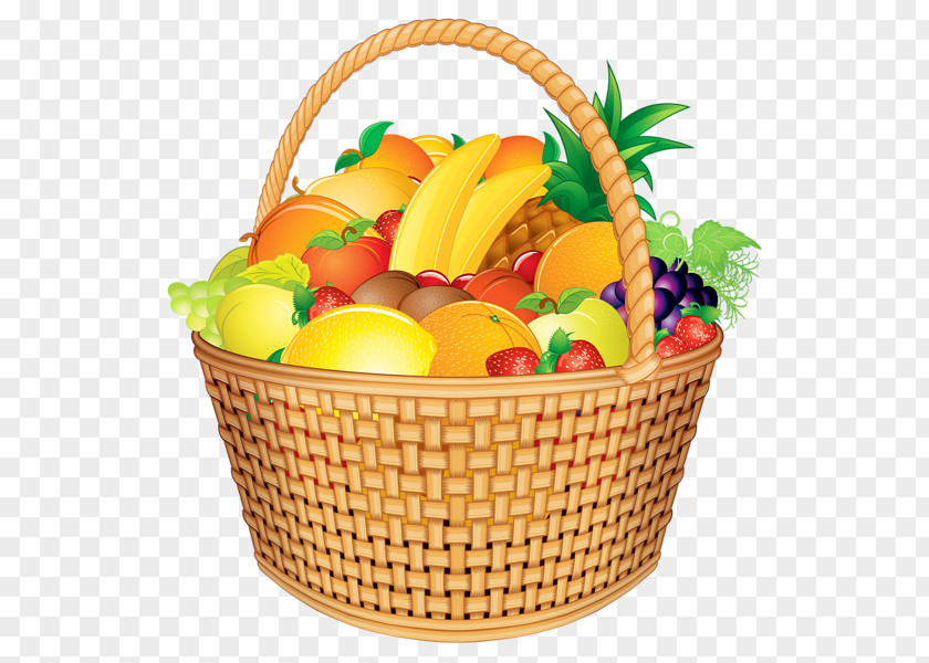 Picnic Basket Fruit Food Gift Baskets Clip Art PNG
