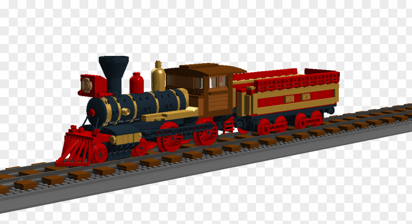 Steam Train Locomotive Rail Transport LEGO PNG