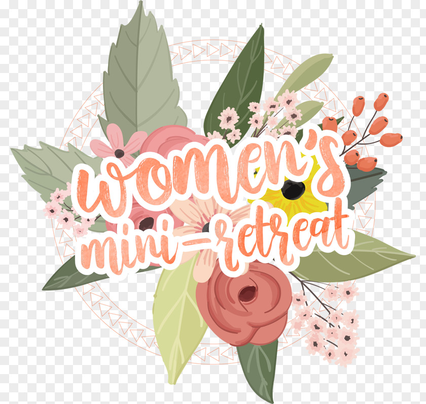 Wildflower Bouquet Pink Flowers Background PNG