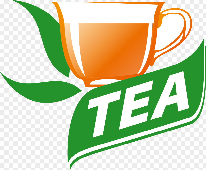 Green Tea Drink Vector Coffee Logo PNG