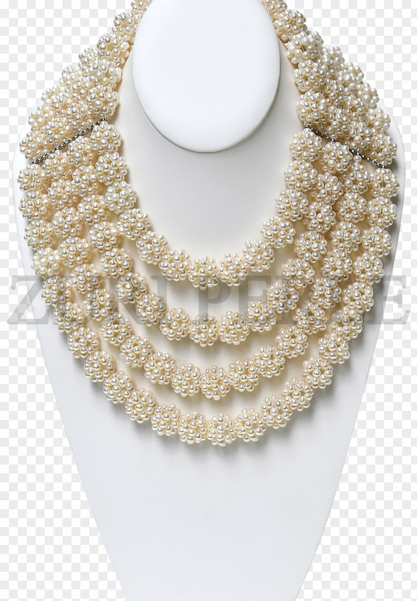 Handmade Jewelry Pearl Necklace Bead PNG