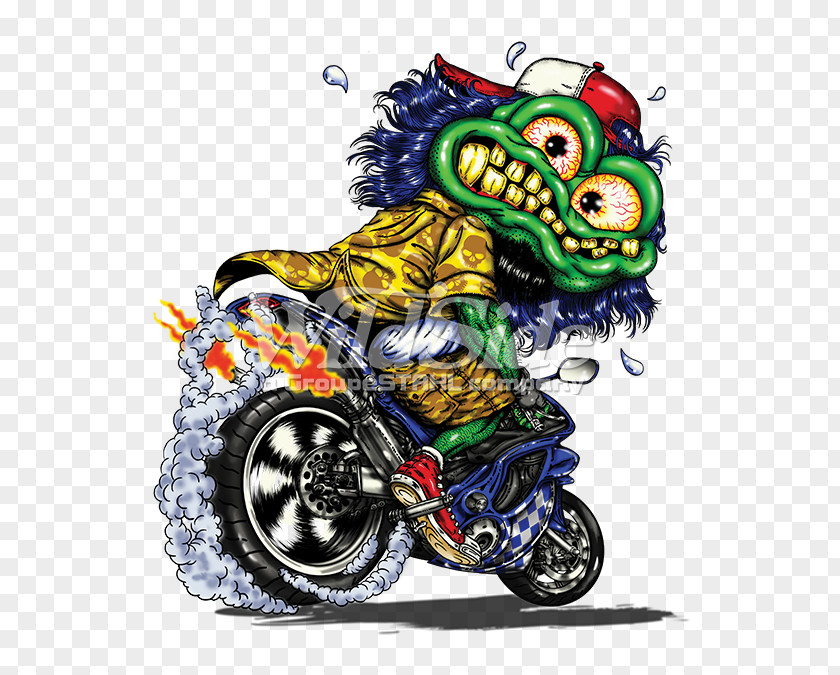 Motorcycle Hot Rod Drawing Vehicle Humour PNG
